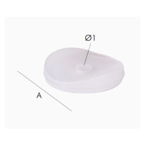 Rondella in plastica sagomata