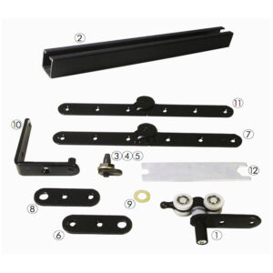 Set porte pieghevoli spessore 30